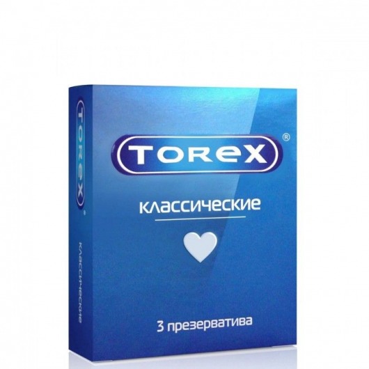 Гладкие презервативы Torex  Классические  - 3 шт. - Torex - купить с доставкой в Березниках