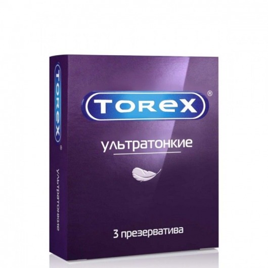 Презервативы Torex  Ультратонкие  - 3 шт. - Torex - купить с доставкой в Березниках