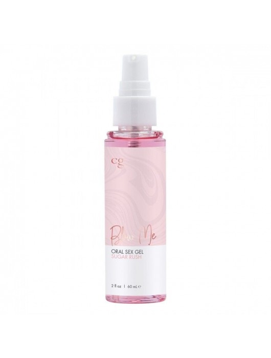 Гель для орального секса Sugar Rush с ароматом сладкой ваты - 60 мл. - CG - купить с доставкой в Березниках