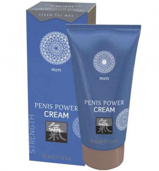 Возбуждающий крем для мужчин Penis Power Cream - 30 мл. - Shiatsu - купить с доставкой в Березниках