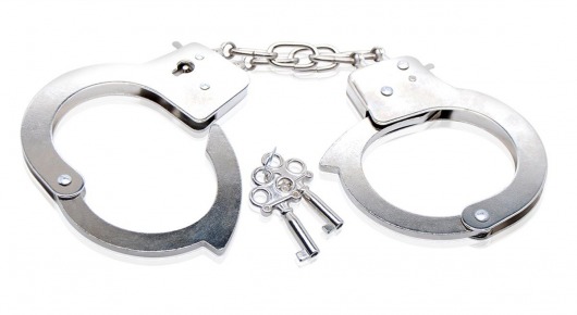 Металлические наручники Beginner s Metal Cuffs - Pipedream - купить с доставкой в Березниках