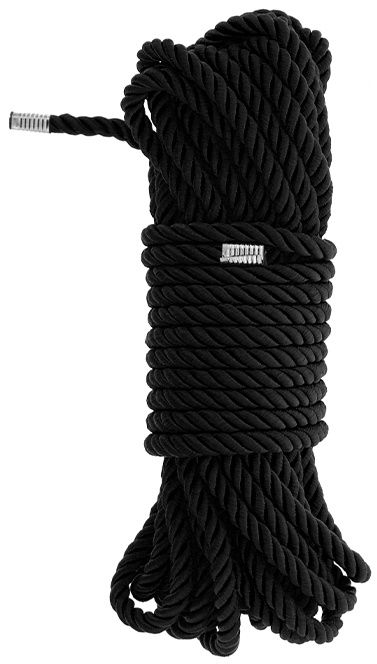 Черная веревка для бондажа BONDAGE ROPE - 10 м. - Dream Toys - купить с доставкой в Березниках