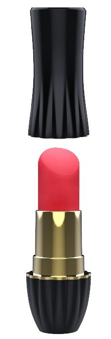 Клиторальный стимулятор-помада LIPSTICK - 9,3 см. - Dream Toys - купить с доставкой в Березниках