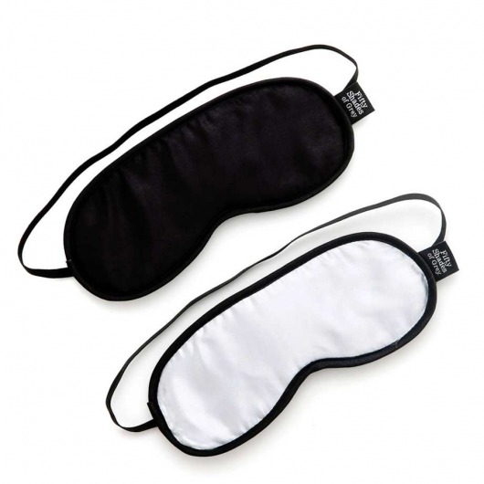 Набор из двух масок на глаза Soft Blindfold Twin Pack - Fifty Shades of Grey - купить с доставкой в Березниках