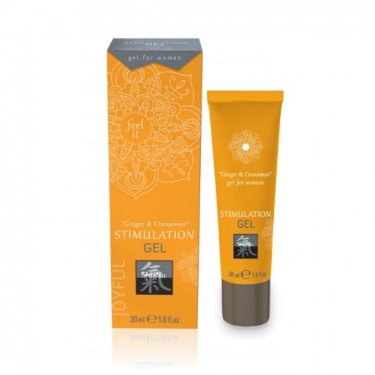 Возбуждающий интимный гель STIMULATION GEL Ginger   Cinnamon - 30 мл. - Shiatsu - купить с доставкой в Березниках