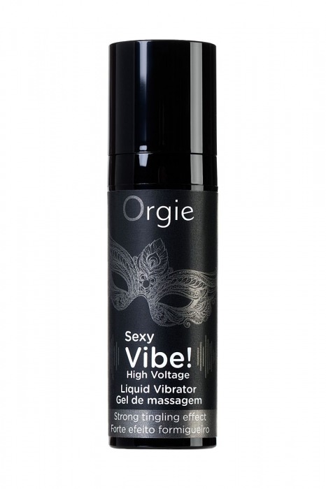 Гель для массажа ORGIE Sexy Vibe High Voltage с эффектом вибрации - 15 мл. - ORGIE - купить с доставкой в Березниках