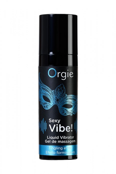 Гель для массажа ORGIE Sexy Vibe Liquid Vibrator с эффектом вибрации - 15 мл. - ORGIE - купить с доставкой в Березниках