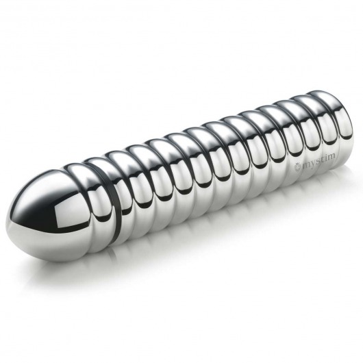 Рельефный фаллос для интенсивного электросекса Groovey George - 20 см. - MyStim - купить с доставкой в Березниках