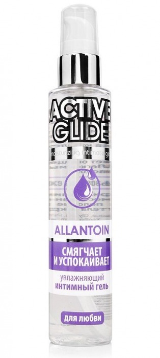 Увлажняющий интимный гель Active Glide Allantoin - 100 гр. - Биоритм - купить с доставкой в Березниках