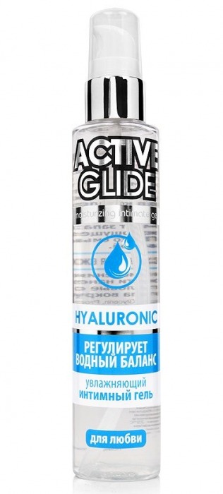 Увлажняющий интимный гель Active Glide Hyaluronic - 100 гр. - Биоритм - купить с доставкой в Березниках