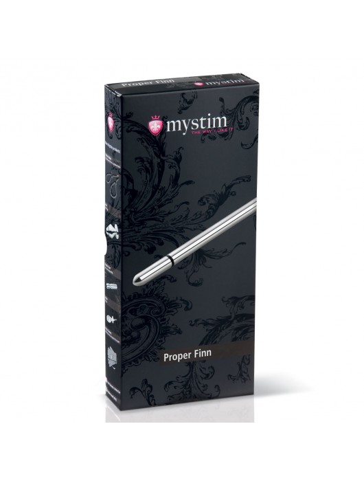 Электростимулятор уретры Proper Finn - 20 см. - MyStim - купить с доставкой в Березниках