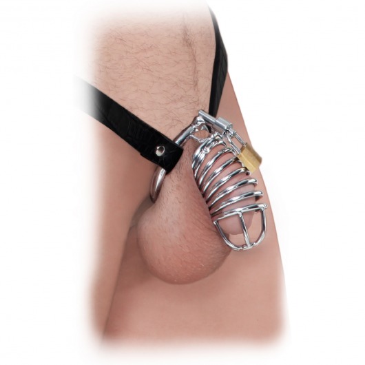 Кольцо верности Extreme Chastity Belt с фиксацией головки - Pipedream - купить с доставкой в Березниках