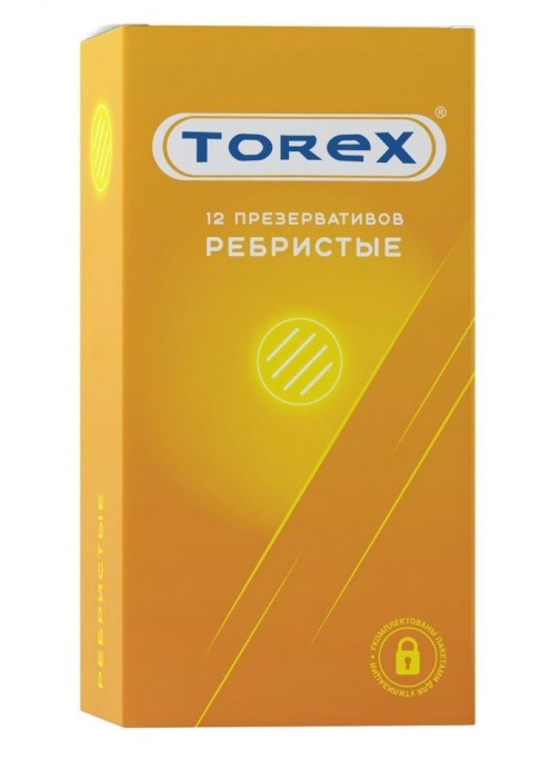 Текстурированные презервативы Torex  Ребристые  - 12 шт. - Torex - купить с доставкой в Березниках