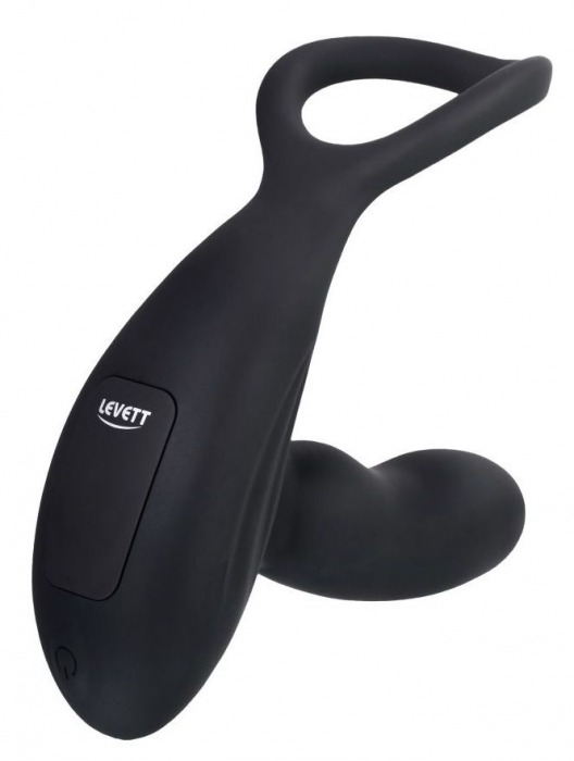 Черный стимулятор простаты Maud с вибрацией - Levett - в Березниках купить с доставкой