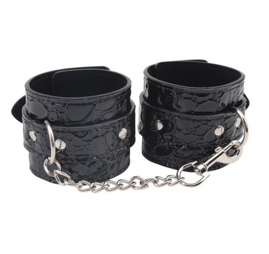 Черные наручники Be good Wrist Cuffs - Chisa - купить с доставкой в Березниках