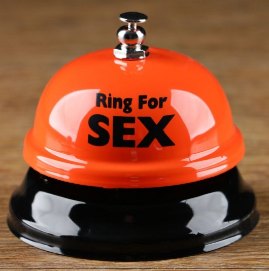 Настольный звонок RING FOR SEX - Сима-Ленд - купить с доставкой в Березниках