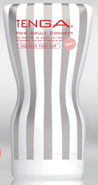 Мастурбатор TENGA Squeeze Tube Cup Soft - Tenga - в Березниках купить с доставкой