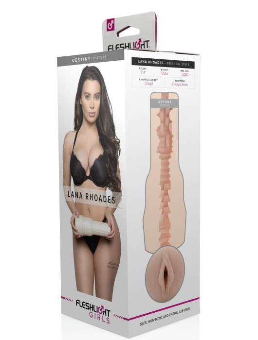 Мастурбатор-вагина Fleshlight Girls - Lana Rhoades Destiny - Fleshlight - в Березниках купить с доставкой
