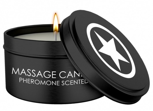 Массажная свеча с феромонами Massage Candle Pheromone Scented - Shots Media BV - купить с доставкой в Березниках