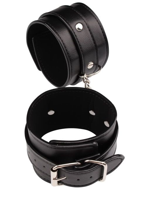 Черные оковы Classic Ankle Cuffs - Chisa - купить с доставкой в Березниках