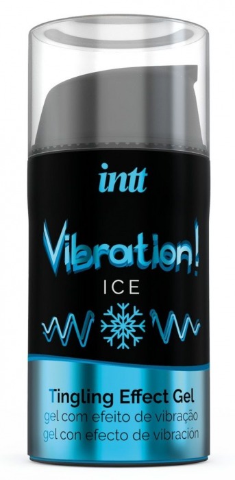 Жидкий интимный гель с эффектом вибрации Vibration! Ice - 15 мл. - INTT - купить с доставкой в Березниках