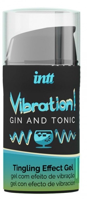 Жидкий интимный гель с эффектом вибрации Vibration! Gin   Tonic - 15 мл. - INTT - купить с доставкой в Березниках