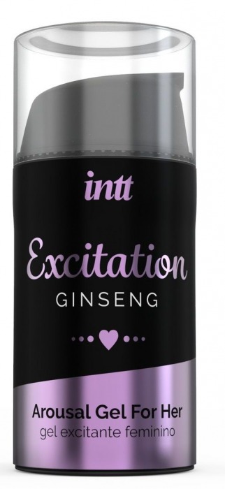 Женский возбуждающий интимный гель Excitation Ginseng - 15 мл. - INTT - купить с доставкой в Березниках