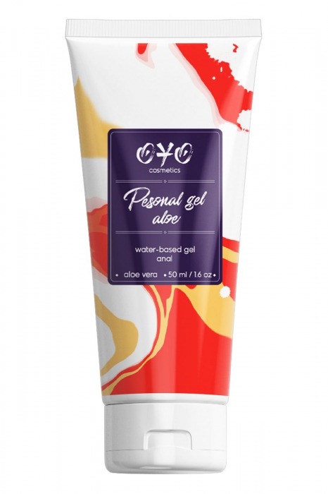 Анальная смазка на водной основе OYO Personal Gel Aloe - 50 мл. - OYO - купить с доставкой в Березниках