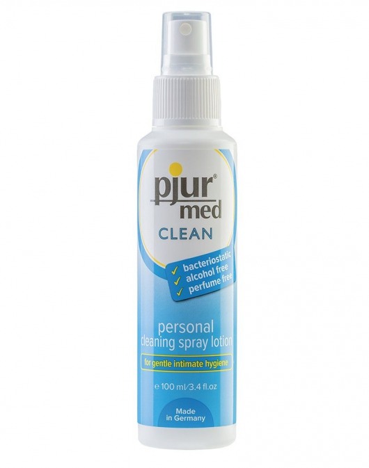 Гигиенический спрей pjur MED Clean Spray - 100 мл. - Pjur - купить с доставкой в Березниках