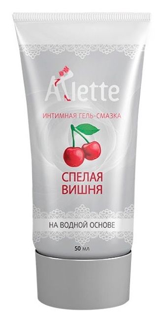 Интимная гель-смазка на водной основе Arlette  Спелая вишня  - 50 мл. - Arlette - купить с доставкой в Березниках