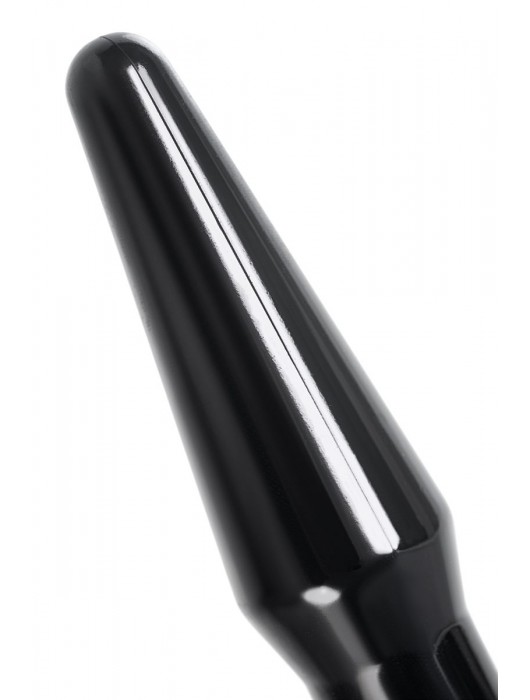 Черная анальная втулка Gemini α - 12 см. - POPO Pleasure