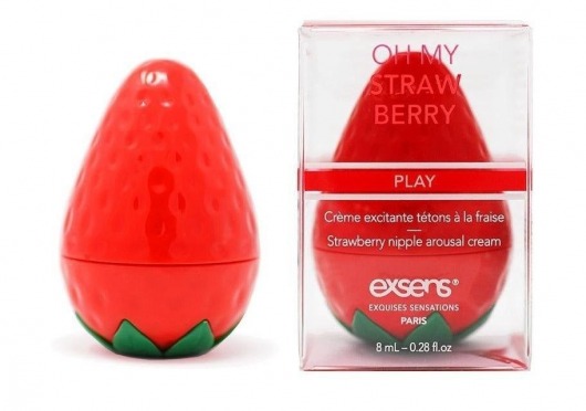 Крем для стимуляции сосков Oh My Strawberry - 8 мл. - Exsens - купить с доставкой в Березниках