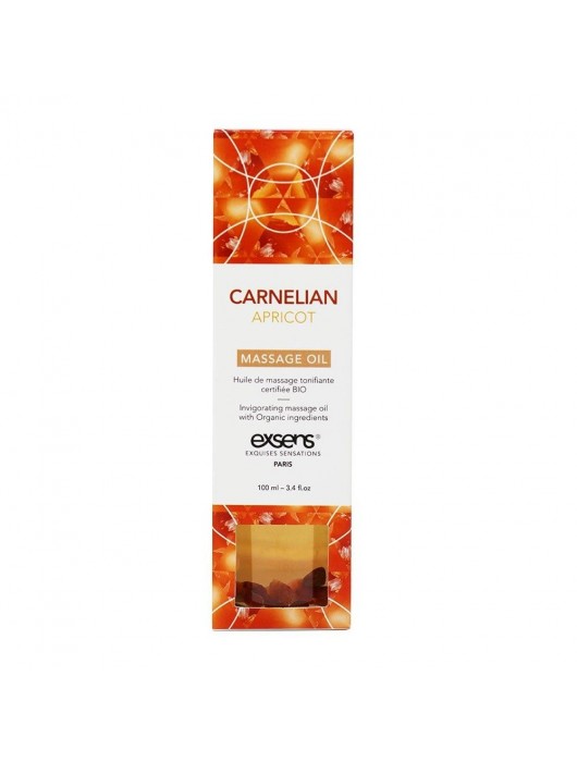 Органическое массажное масло CARNELIAN APRICOT - 100 мл. - Exsens - купить с доставкой в Березниках