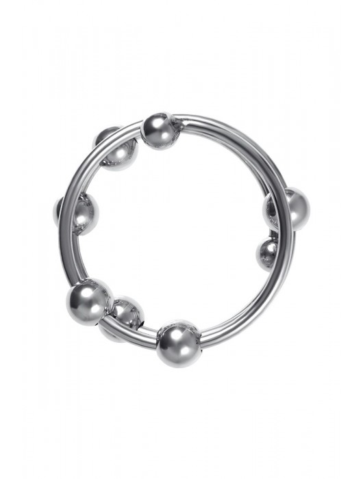 Большое металлическое кольцо под головку пениса - ToyFa - купить с доставкой в Березниках