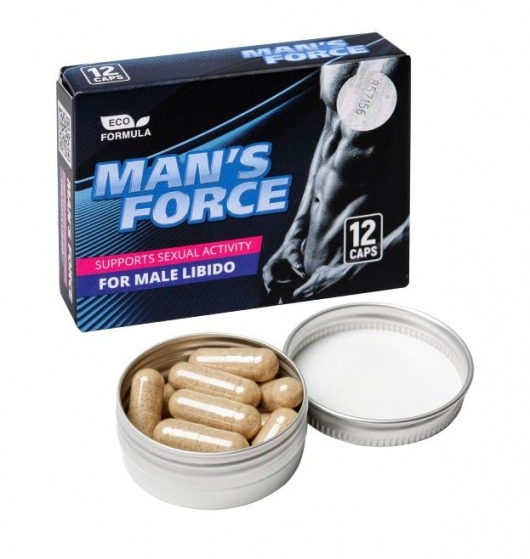 Пищевой концентрат для мужчин MANS FORCE  - 12 капсул - Sitabella - купить с доставкой в Березниках