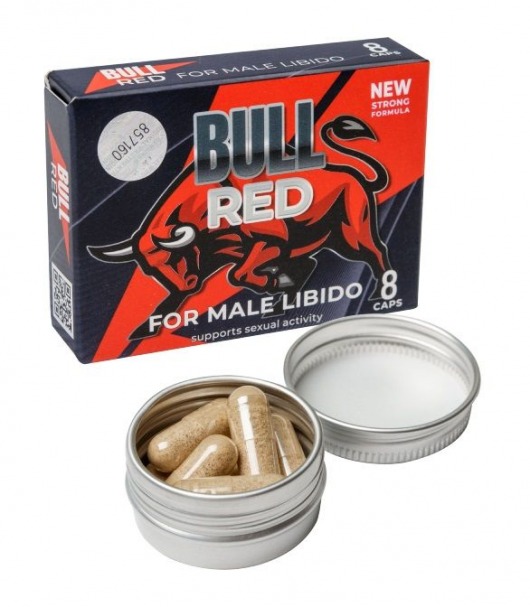 Пищевой концентрат для мужчин BULL RED - 8 капсул - Sitabella - купить с доставкой в Березниках