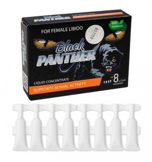 Пищевой концентрат для женщин BLACK PANTER - 8 монодоз (по 1,5 мл.) - Sitabella - купить с доставкой в Березниках