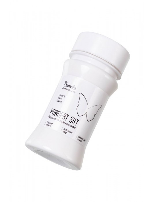 Пудра для ухода за игрушками Powdery Sky с ароматом мяты - 40 гр. - Eromantica - купить с доставкой в Березниках
