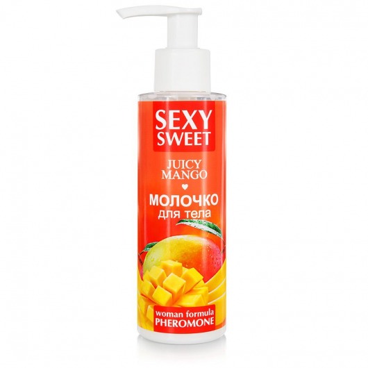 Молочко для тела с феромонами и ароматом манго Sexy Sweet Juicy Mango - 150 гр. -  - Магазин феромонов в Березниках