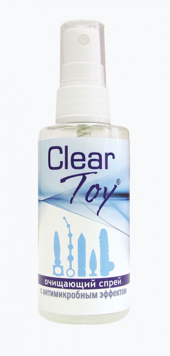 Очищающий спрей Clear Toy с антимикробным эффектом - 100 мл. - Биоритм - купить с доставкой в Березниках