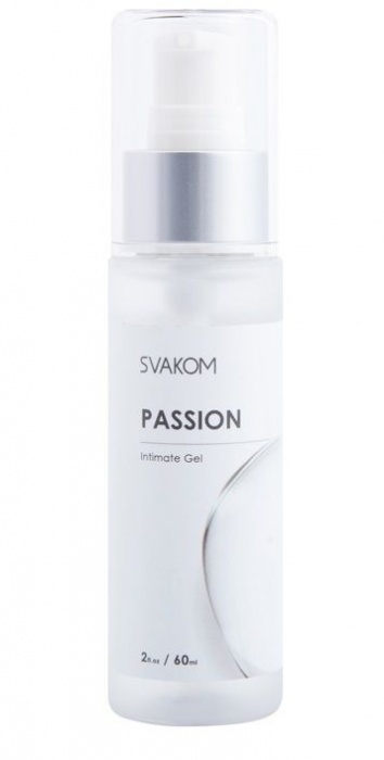 Смазка на водной основе Passion Intimate Gel - 60 мл. - Svakom - купить с доставкой в Березниках