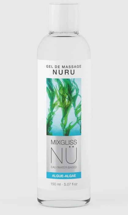 Массажный гель на водной основе Mixgliss NU Algae - 150 мл. - Mixgliss - купить с доставкой в Березниках
