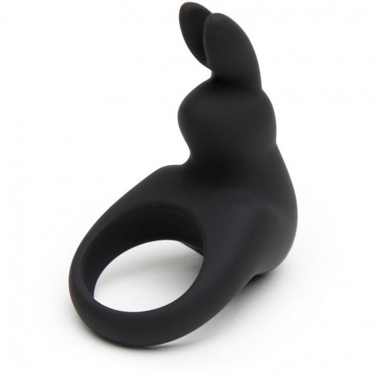 Черное эрекционное виброкольцо Happy Rabbit Rechargeable Rabbit Cock Ring - Happy Rabbit - в Березниках купить с доставкой