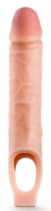 Телесная насадка на пенис 10 Inch Cock Sheath Extender - 25 см. - Blush Novelties - в Березниках купить с доставкой