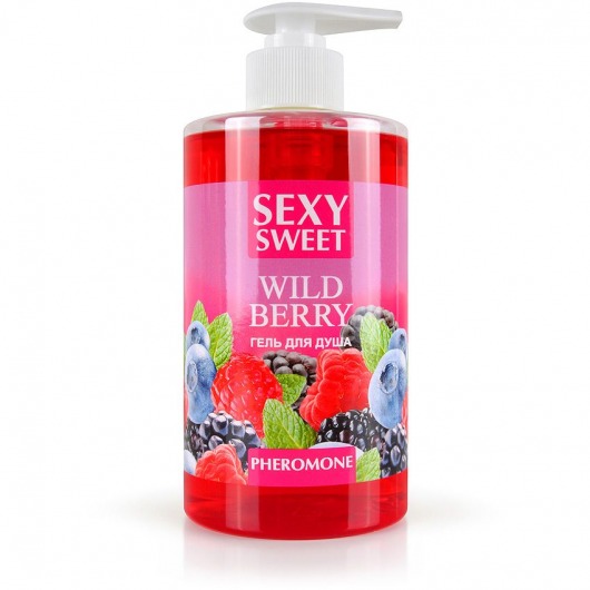 Гель для душа Sexy Sweet Wild Berry с ароматом лесных ягод и феромонами - 430 мл. -  - Магазин феромонов в Березниках