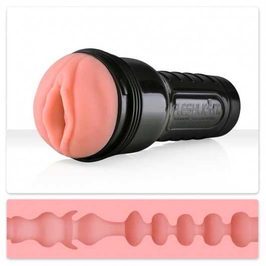 Мастурбатор-вагина Fleshlight - Pink Lady Mini-Lotus - Fleshlight - в Березниках купить с доставкой