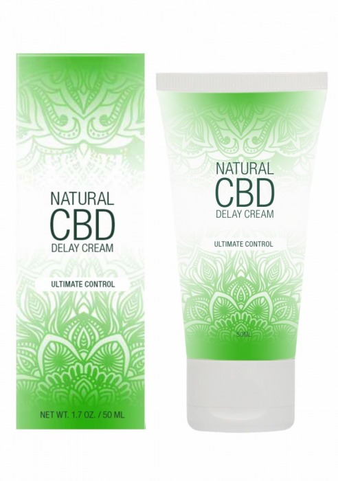 Крем-пролонгатор Natural CBD Delay Cream - 50 мл. - Shots Media BV - купить с доставкой в Березниках