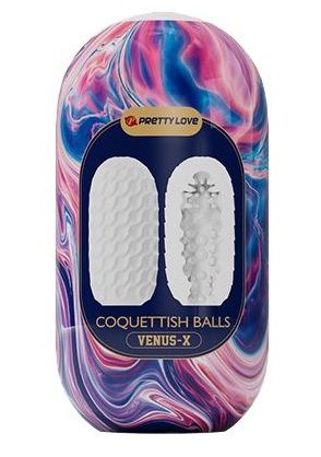 Мастурбатор в форме яйца Coquettish Balls - Baile - в Березниках купить с доставкой