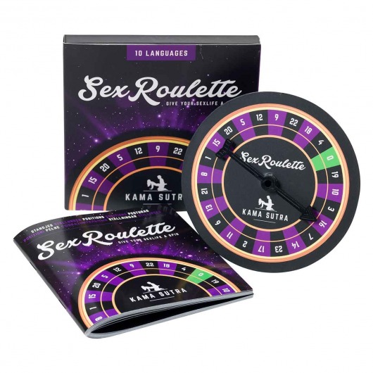 Настольная игра-рулетка Sex Roulette Kamasutra - Tease&Please - купить с доставкой в Березниках