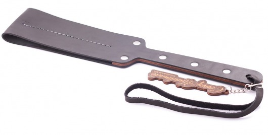 Гладкий мягкий удлиненный пэддл с заклепками - 32 см. - Crazy Handmade - купить с доставкой в Березниках